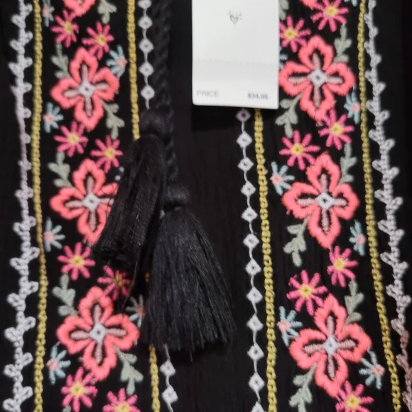 Girls Justice Boho Tank Dress Sz 14 Plus NWT - Picture 4 of 5